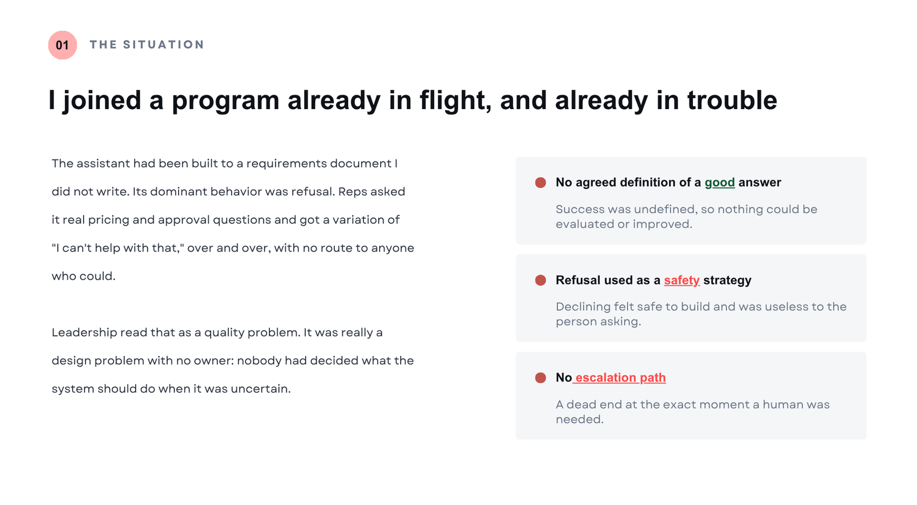 AI CRM case study slide 2 of 16